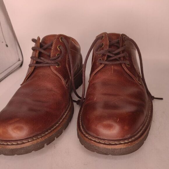 Johnson and Murphy casual dress shoes men\'s size nine,‎ lightly worn